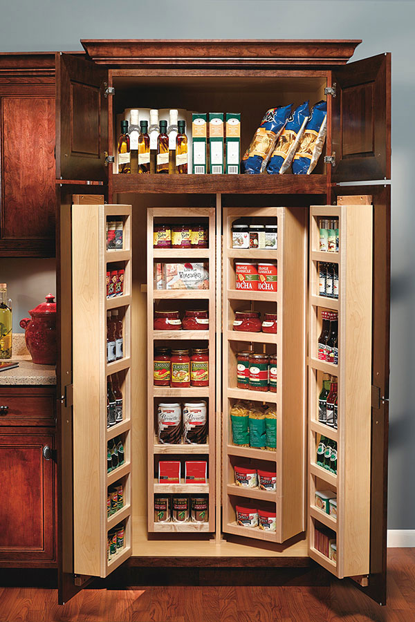 Tall Swing Out Pantry Cabinet - Decora Cabinetry