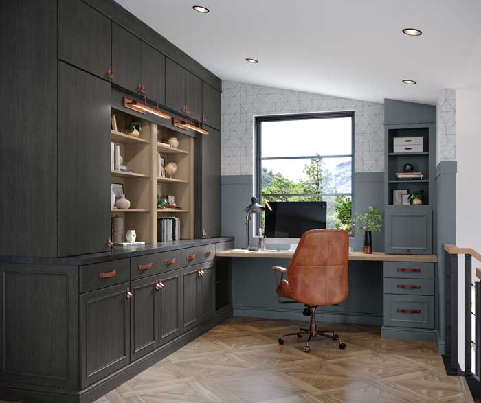 Home Office Cabinets In Gray Tones Decora Cabinetry   Haskiqoirsmghrfogdellaqoirs 